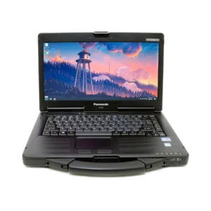 Refurbished Panasonic Toughbook CF-53 MK4 14 inch semi-rugged laptop with Intel Core i5, native RS-232, DVD drive and Windows 7 legacy OS support