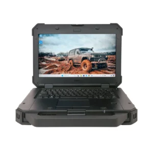 Refurbished Dell Latitude 14 Rugged Extreme 7424 14 inch fully rugged laptop with Intel Core i5, IP65, MIL-STD-810G, and touchscreen