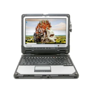 Refurbished Panasonic Toughbook CF-33 MK1 fully rugged 12-inch 2-in-1 convertible tablet-laptop with detachable reversible keyboard, dual hot-swappable batteries, IP65, MIL-STD-810G, outdoor sunlight-bright display, field work Australia