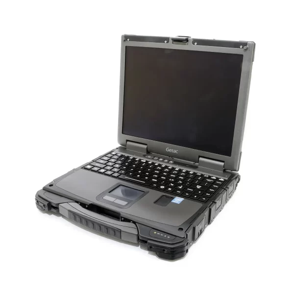 Used Getac B300 G4 Rugged Laptop – Core I5, 16GB RAM, 750GB HDD, Touchscreen, Windows 10 – Green