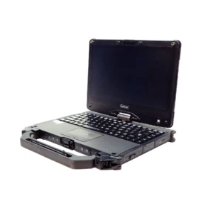 Front right angle of Getac V110 G5 rugged 2-in-1