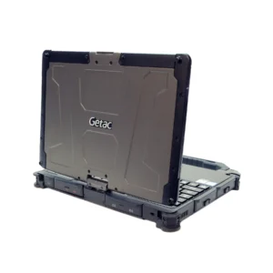 Rear left angle of Getac V110 G5 convertible laptop