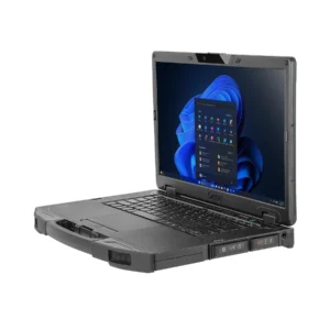 Getac S510 rugged laptop right side angle view