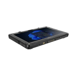 Getac F110 G7 rugged tablet base and underside