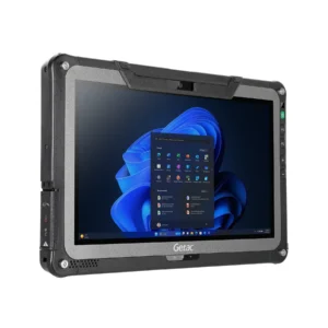 Getac F110 G7 fully rugged tablet front left angle